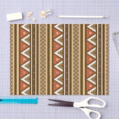 Modern Southwestern Geometric, Brown, Tan & Rust Tissuepapier (Craft)