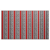 Modern Southwestern Geometric, Red & Grey/Grey Stof (Yard (91,4 cm))