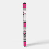 Modern Southwestern Geometric, Roze and Grey Case-Mate iPhone Case (Achterkant / Links)