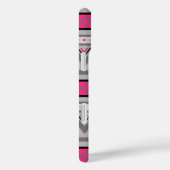 Modern Southwestern Geometric, Roze and Grey Case-Mate iPhone Case (Achterkant / Rechts)