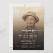 Modern Spaans Uitvaartmonument Celebrando Foto Kaart (Voorkant)