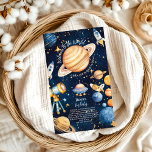 Modern Space Outer Galaxy Boeken voor Baby Informatiekaartje<br><div class="desc">Voeg een oprechte touch toe aan uw baby shower met onze Space Outer Baby shower Navy "Boeken voor Baby" Enclosure Kaart. Deze charmante kaart nodigt gasten uit om de bibliotheek van de kleintje te helpen bouwen door een geliefd boek te brengen in plaats van een kaart - herinneringen creëren die...</div>