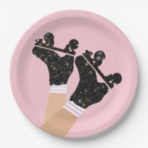 Modern Space Roller Schaatsen Derby Pink Party