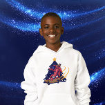 Modern Space Skateboarden Santa Christmas Kinder<br><div class="desc">In een jaar van ruimte- en hemelse gebeurtenissen in overvloed, is deze astronaut Santa skateboarden voor een kerstboom terwijl hij zijn speelgoed aflevert, cool en modern. Met zijn unieke beelden die een schitterend jaar vastleggen, is dit kinder sweatshirt met hoodie een voor de hand liggende keuze voor elke ruimteliefhebbende jongen...</div>