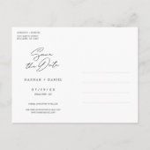 Modern Sparen de Datum de Sjabloon van het Bind va (Achterkant)