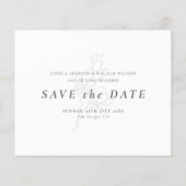 Modern Sparen de Datum met de Bieden van de Begrot (Achterkant)