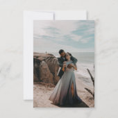 Modern sparen de Datum Save The Date (Achterkant)