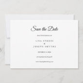 Modern Sparen de Datum van de goudliefde van de Ka Kaart (Achterkant)