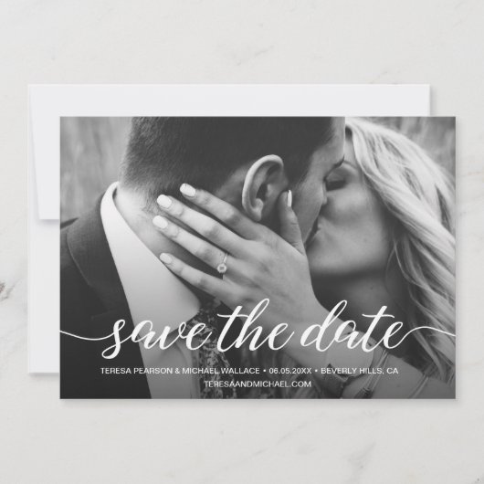 Modern sparen de Foto van het Verloving van de Dat (Voorkant)