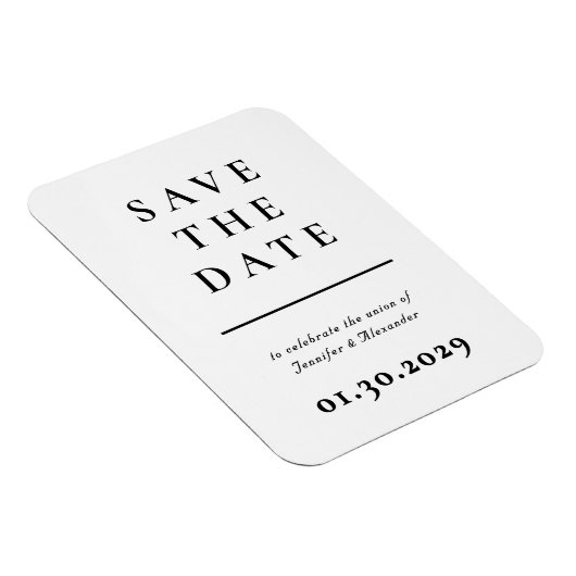 Modern sparen de Magnet van de Datum Magneet (Rechterzijde)