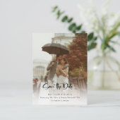 Modern Sparen het Manuscript van de Kalligrafie va Aankondigingskaart (Staand voorkant)