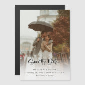 Modern Sparen het Manuscript van de Kalligrafie va Magnetische Uitnodiging (Voorkant / Achterkant)