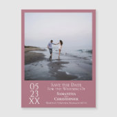 Modern sparen het Roos Magnet van de Dusty van de  (Voorkant)