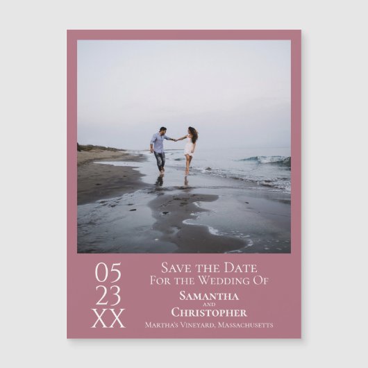 Modern sparen het Roos Magnet van de Dusty van de (Voorkant)