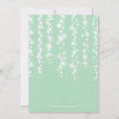 Modern Sparkle Neutral Baby shower Invitation Kaart (Achterkant)
