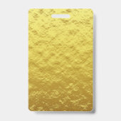 Modern, speciaal gepersonaliseerd Gold VIP - Alle Badge (Achterkant)
