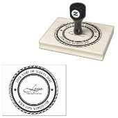 Modern | Speciaal zakelijk Logo Rubberstempel (Gestempeld)
