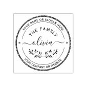 MODERN | Speciaal zakelijk Logo Rubberstempel (Afrduk)