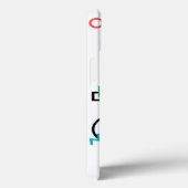 Modern, speels, cool, trendy, Memphis geometrisch Case-Mate iPhone Case (Achterkant / Rechts)