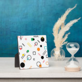 Modern, speels, cool, trendy, Memphis geometrisch Fotoplaat (Insitu)