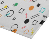 Modern, speels, cool, trendy, Memphis geometrisch Snijplank (Hoek)