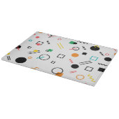 Modern, speels, cool, trendy, Memphis geometrisch Snijplank (Hoek)