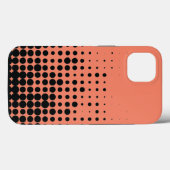 Modern, speels, stadgeometrisch cirkelpatroon Case-Mate iPhone case (Achterkant (horizontaal))