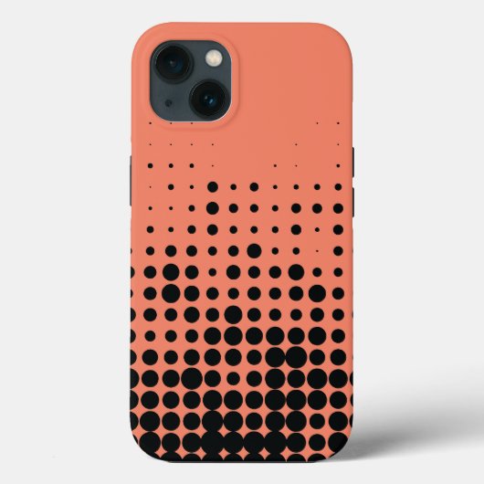 Modern, speels, stadgeometrisch cirkelpatroon Case-Mate iPhone case (Achterkant)