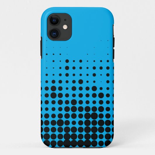 Modern, speels, stadgeometrisch cirkelpatroon Case-Mate iPhone case (Achterkant)