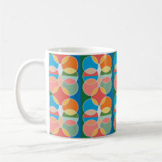 Modern speelse cirkels ontwerp drinkware mok