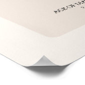 Modern Spelen Kaart Paris Ace Diamonds Trendy Wall Poster (Hoek)