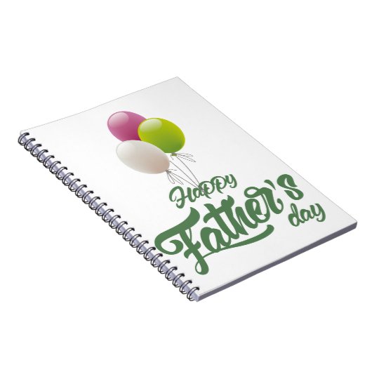 Modern spiraalnotitieboek met zwart-witfoto's notitieboek (Rechterzijde)