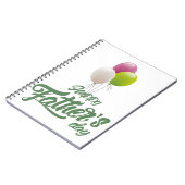 Modern spiraalnotitieboek met zwart-witfoto's notitieboek (Linkerzijde)