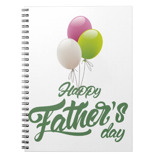 Modern spiraalnotitieboek met zwart-witfoto's notitieboek (Voorkant)