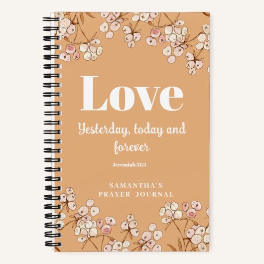 Modern Spiral Prayer Journal Notitieboek (Voorkant)