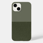 Modern Split Moss Green iPhone 14 Hoesje – Aanpass (Achterkant)