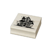 Modern Spooky  Spookhuis Rubberstempel (Stempel)