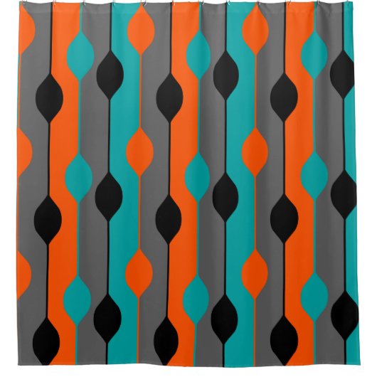 Modern Spooning Douchegordijn (Voorkant)