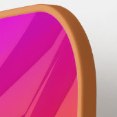 Modern Sporty Energetic Pop Art Aesthetic  Pickleball Paddle (Links Detail)