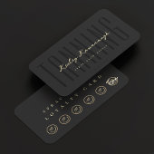 Modern Spray Tan Tanning Specialist Loyalty Kaart Visitekaartje