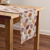 Modern Spring Botanical Floral Table Runner Korte Tafelloper (Voorbeeld)