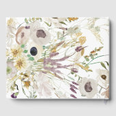 Modern Spring Bridal Shower Gastenboek (Achterkant)