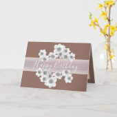 Modern Spring Daffodils Elegant Botanical Birthday Kaart (Gele Bloem)