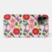 Modern Spring Garden Butterfly Floral  Case-Mate iPhone Case (Achterkant (horizontaal))