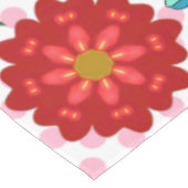 Modern Spring Garden Butterfly Floral  Tafelkleed (Gekanteld)