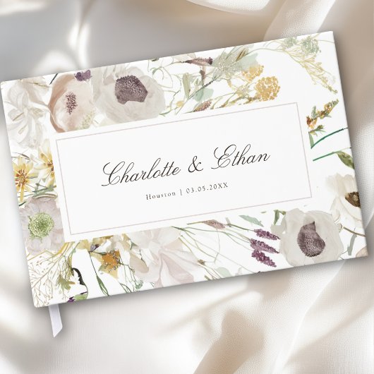 Modern Spring Wedding Gastenboek