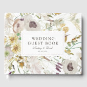 Modern Spring Wedding Gastenboek (Voorkant)