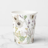 Modern Spring Wedding  Papieren Bekers (Achterkant)