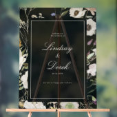 Modern Spring Wedding Welcome Acryl Bord (Neutraal)