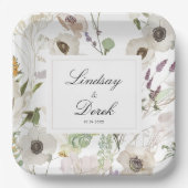 Modern Spring Wedding Welcome Papieren Bordje (Voorkant)